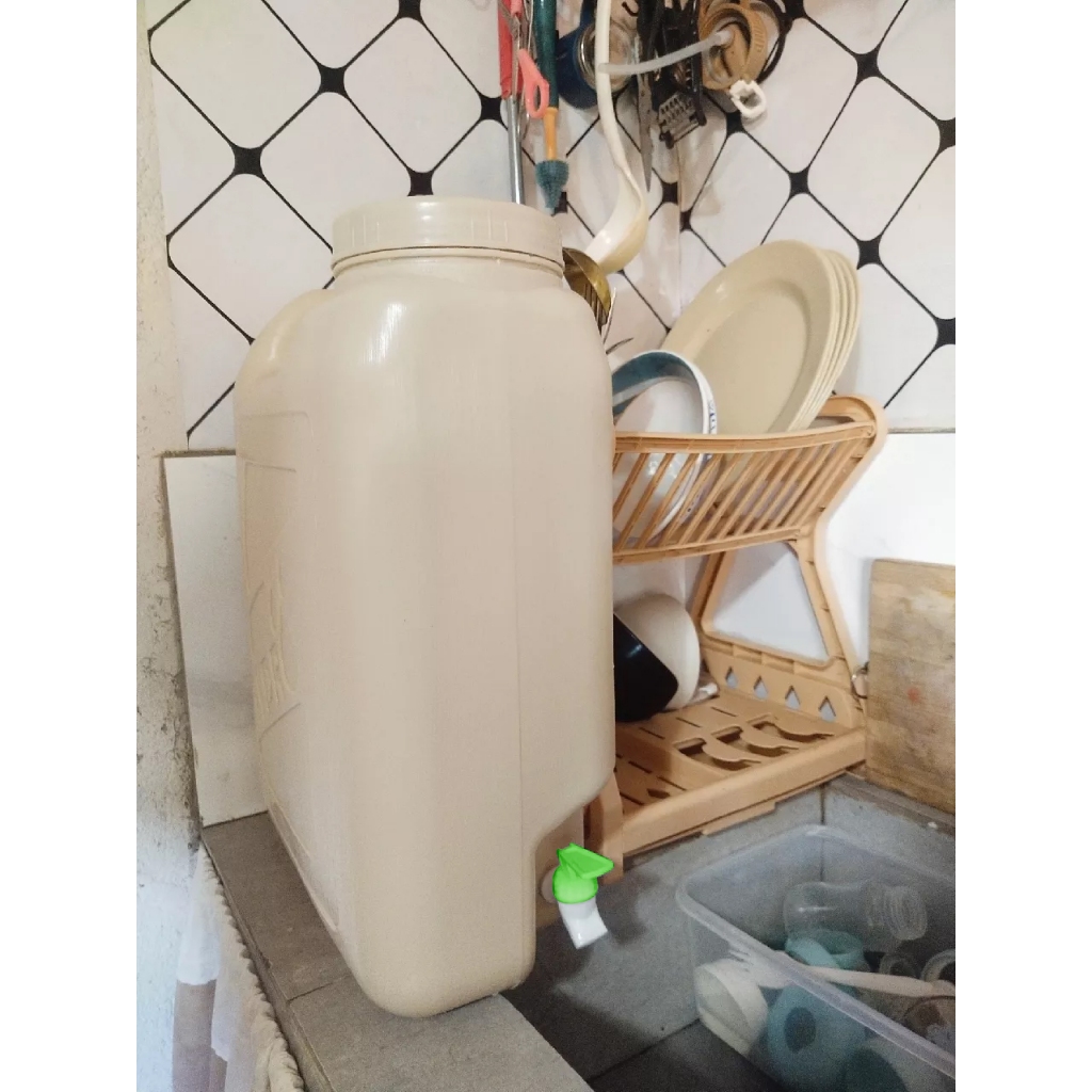 WY - AESTHETIC WATER CONTAINER WHITE FAUCET AND ROTARY Water Gallon — view 6