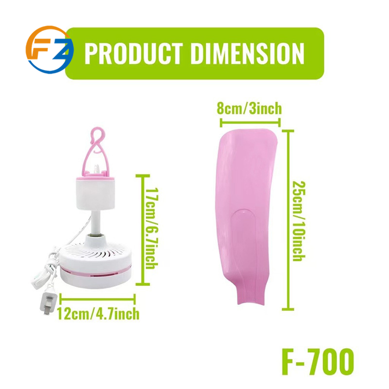 FZ KAYOO Big Ceiling Fan 5 Blades Portable Wall Mount Fan Low Noise Energy Saving 20W - Image 3