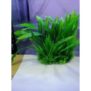 ✴artificial plant aquarium decoration design 12inch tall