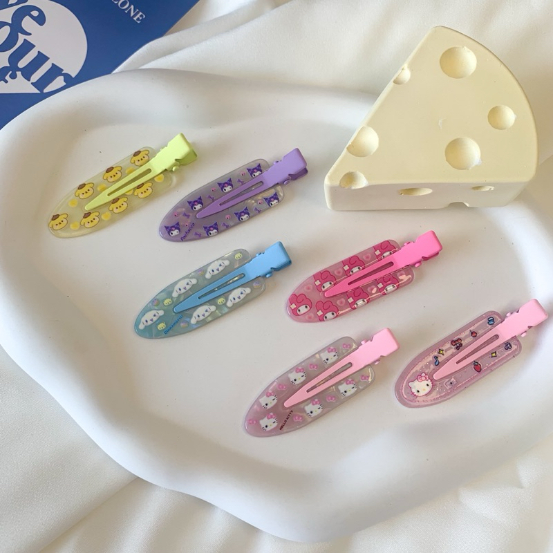 Hair Clip Fashion Y2K Cartoon Pattern Iron Shape