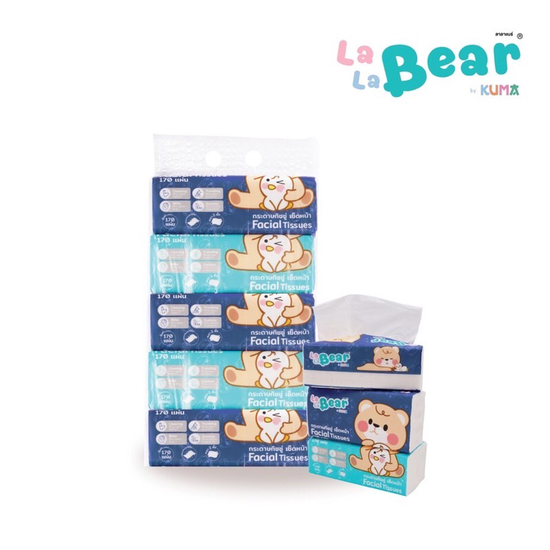 LaLa Bear Kuma Car Tissue Paper