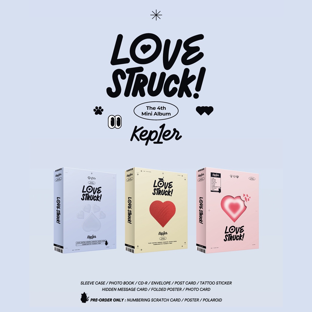 誕生日プレゼント kep1er lovestruck apple music 特典 封入 バヒエ 