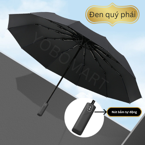 Umbrella Bone Automatic, Coated With 2 Layers Of Ultraviolet Rays To