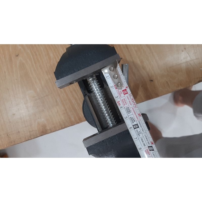 Total THT6126 clamping vise Mechanical vise Turntable size 60mm Maximum ...