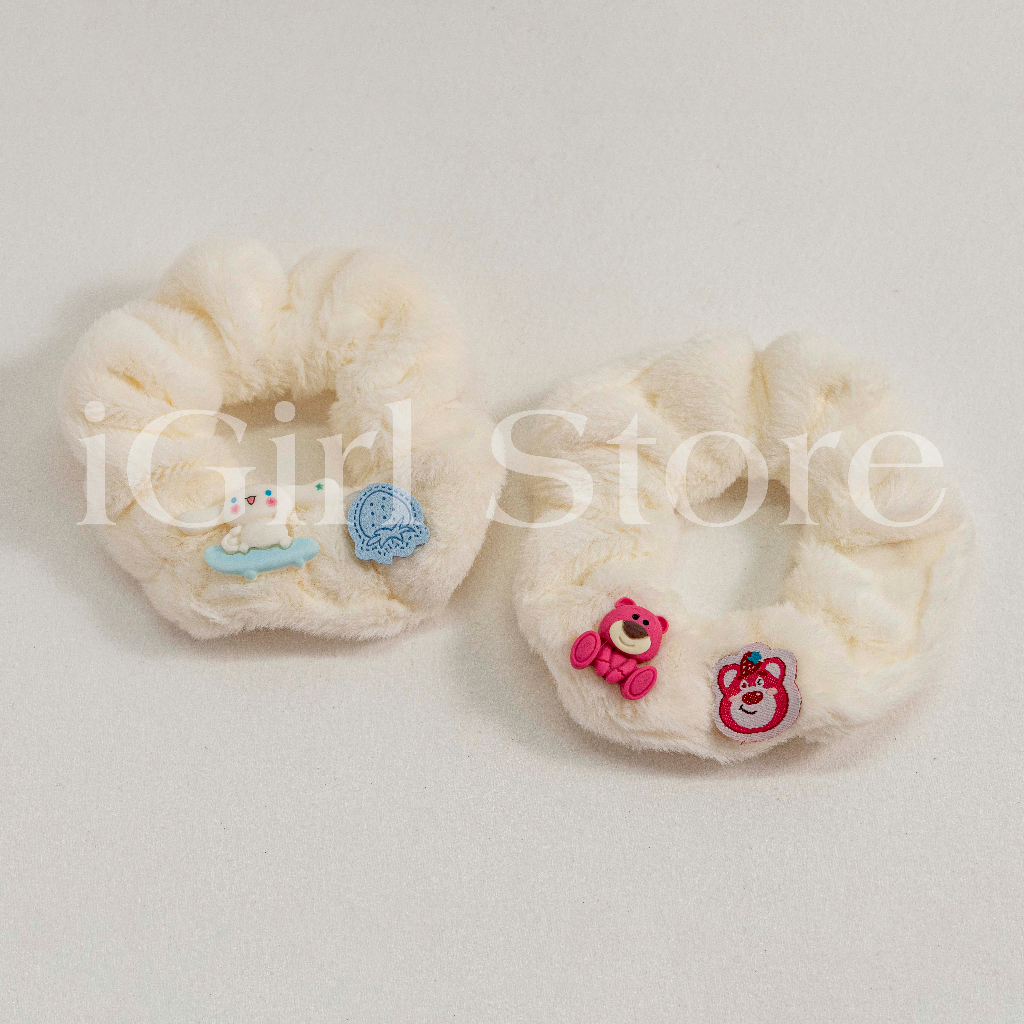 Igirl Store Korean style 2023 charm fur hair tie, fashionable, comfortable, convenient hair tie, does not hurt hair