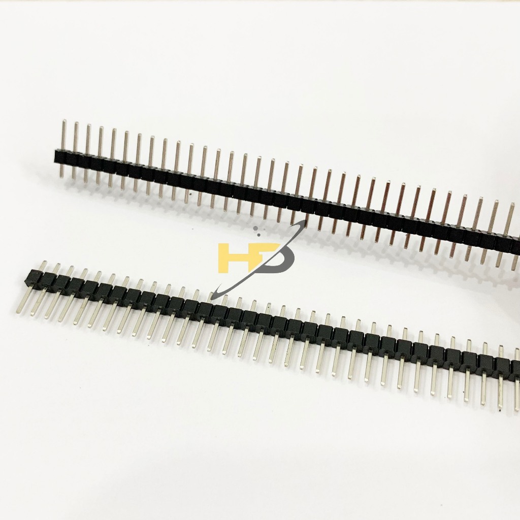 Combo of 10 Single Male Jump Bars Straight Type 1x40p 2.54mm - Manila ...