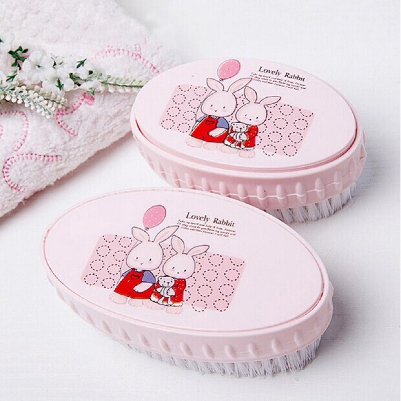 Cute Bear and Rabbit Soft Bristle Laundry Brush – Beautiful product