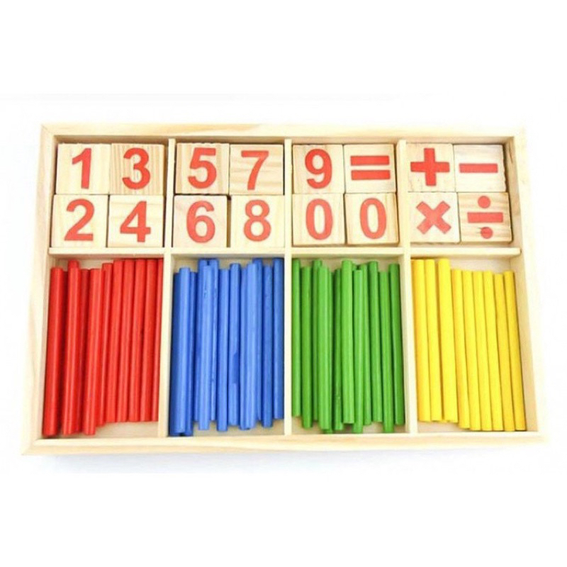 Wooden Math Stick Set - PFL Store