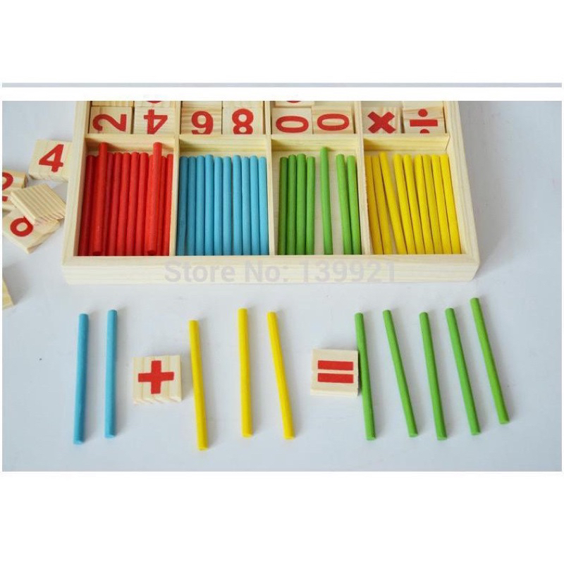 Wooden Math Stick Set - PFL Store