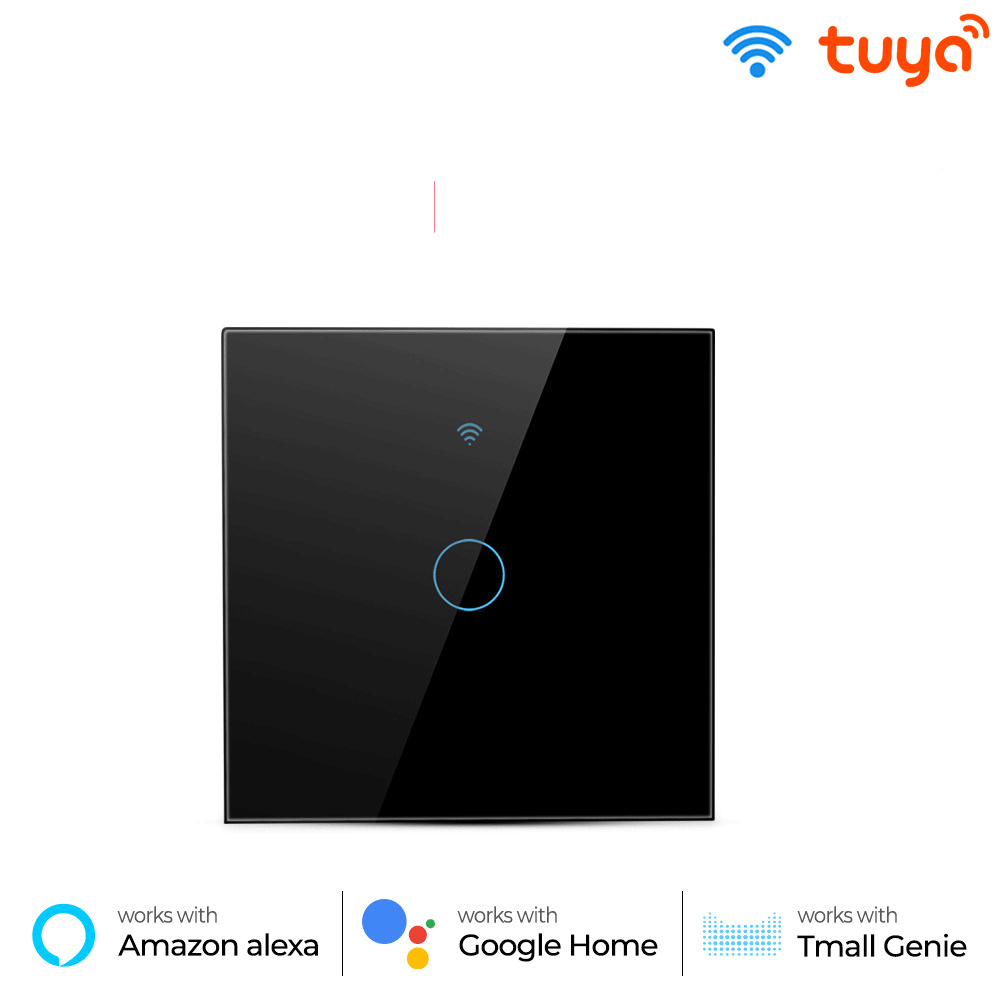 Tuya WIFI Square Smart Home Smart Touch Switch Smart Switch Smart Home — view 5