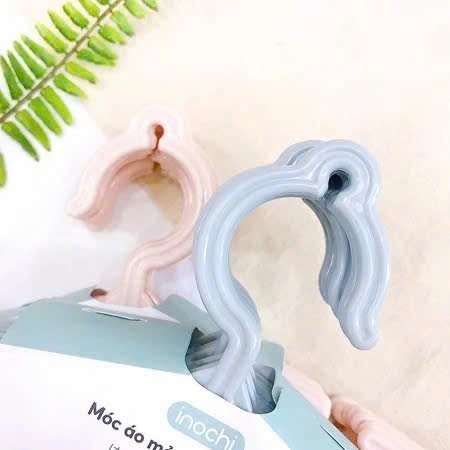 SET of 10 Inochi high quality Hara 185 children's plastic coat hangers - Image 5
