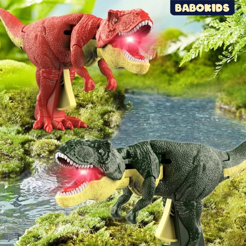 [28cm] Head Shaking Dinosaur Toy for Children, Rotates 180 Degrees with Novel Sounds Dinosaur Toy Dinosaur Toys for Kids
